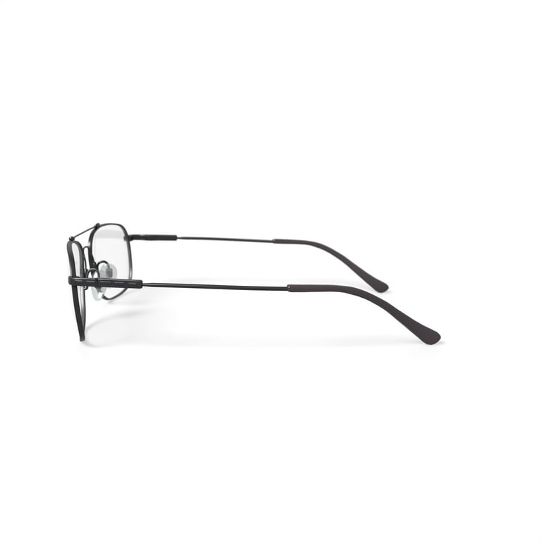 M+Flex Men's MF504 Aviator Prescription Eyeglasses with Case