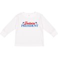 thumbnail image 3 of Inktastic Future President Boys or Girls Long Sleeve Toddler T-Shirt, 3 of 5