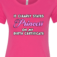 thumbnail image 4 of Inktastic Princess Women's T-Shirt, 4 of 5