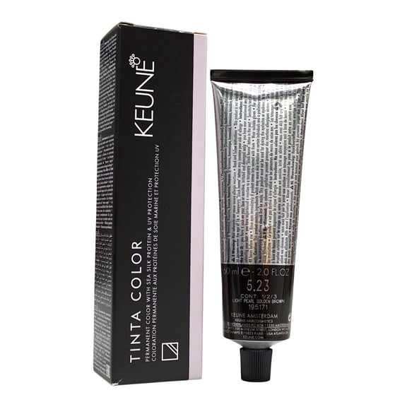 Keune Tinta Color 5.23 Permanent Color Ligth Pearl Golden Brown 2 Oz