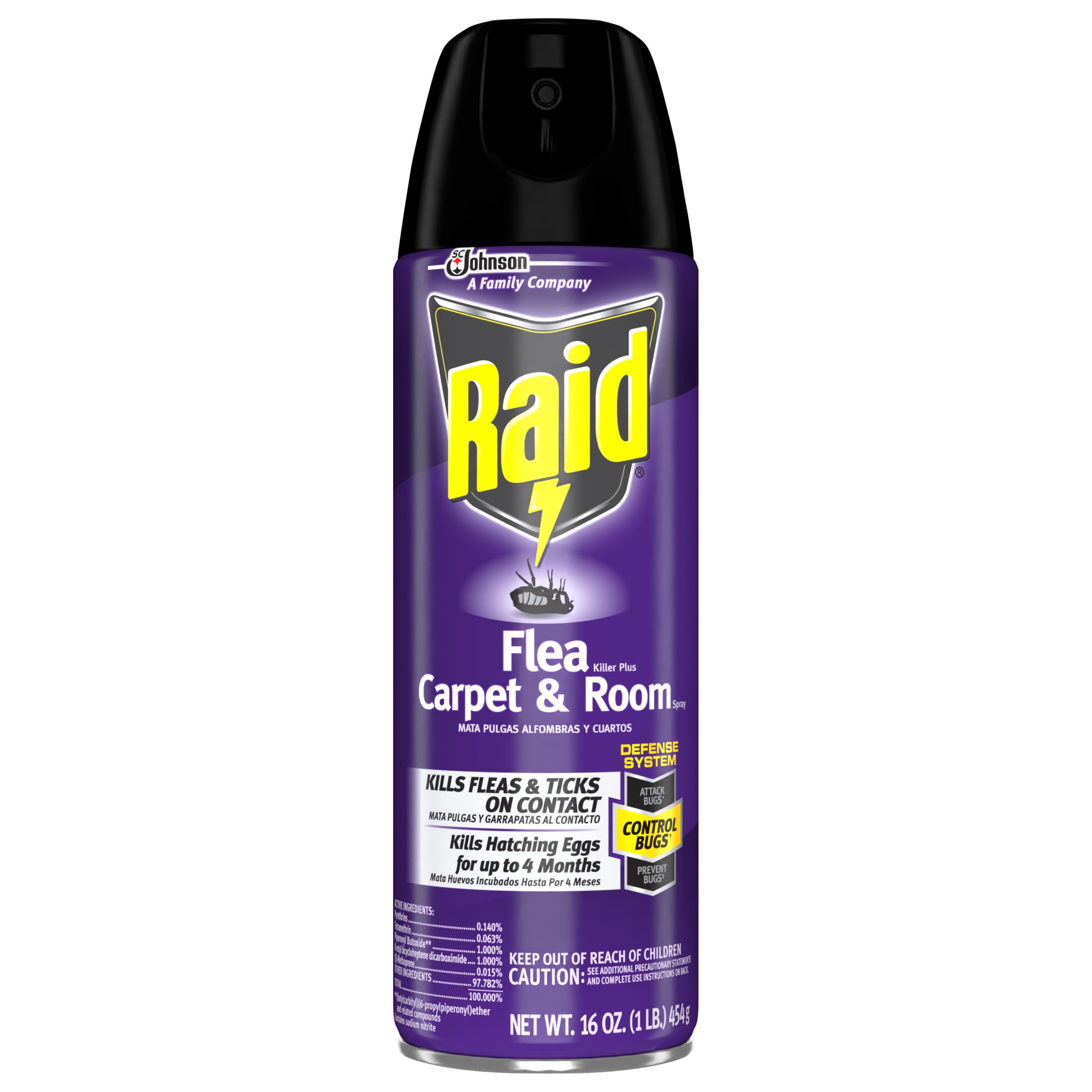 Raid Flea Killer Plus Carpet & Room Spray 16 oz Jordan Ubuy