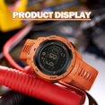 thumbnail image 5 of Men's Digital Watch Waterproof Pedometer Watches Sport Watch Step Counter Calorie Military Watch with Stopwatch Alarm LED Backlight Countdown, 5 of 7