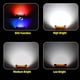 thumbnail image 3 of ZHAOCHENG Foco LED recargable de 100 W, luz de trabajo, foco LED portátil con panel solar, 4 modos, luz de trabajo superbrillante con batería de 10 000 mAh para acampar, bricolaje GROOFOO, 3 of 5