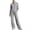 Dark Gray, variant on 2 Piece Women Tracksuit Set, Button Down Jackets, Wide Leg Sweatpants, Teen Fall Trendy Casual Workout Outfits S-XXL