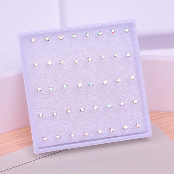 10 Pairs Colorful Earnail Earrings 【10 pairs per set】