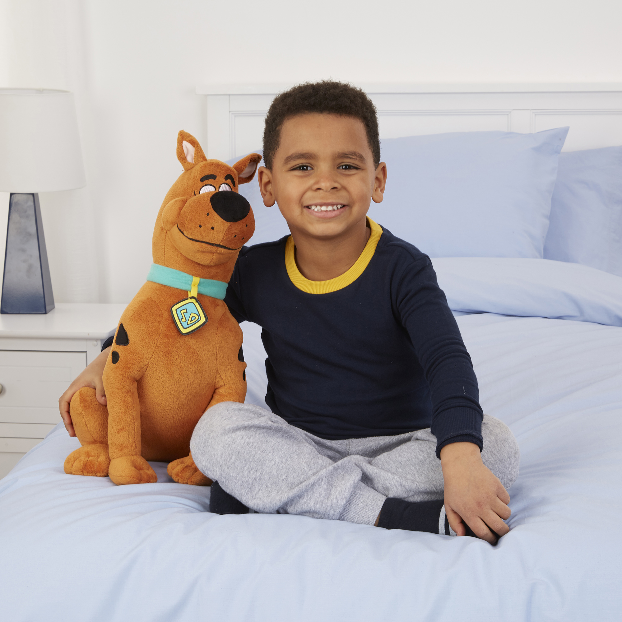 SCOOB! Scooby-Doo Kids Bedding Super Soft Plush Snuggle Cuddle Pillow, Scooby - image 3 of 6