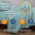 thumbnail image 4 of Juego de Sábana Hotelera Matrimonial Microfibra Premium , incluye 4 fundas de almohada Mod-C9, 4 of 5