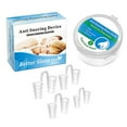 thumbnail image 1 of 4pcs/set Snoring Nose Clip Silicone Snoring Solution Device Snore Stopper Sleeping Aid Nasal Dilators-wtake, 1 of 5