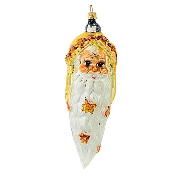 Christopher Radko Company 8.00In Santa Cicle, Glass, Ornament Woodland Fall Leaves 997120