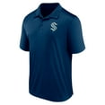 thumbnail image 2 of Men's Fanatics  Deep Sea Blue Seattle Kraken Left Side Block Polo, 2 of 3