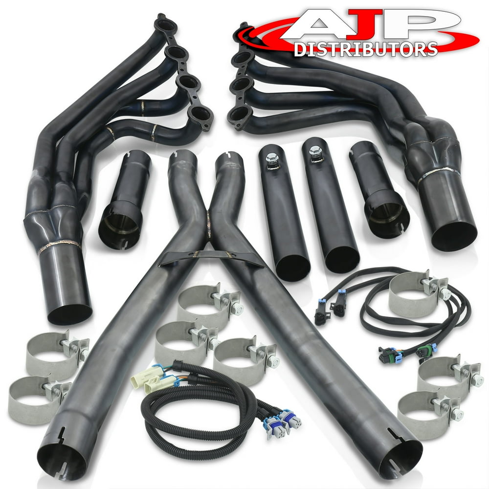 For 20052013 Chevy Corvette C6 Z06 LS2 LS3 LS7 Black Stainless Steel