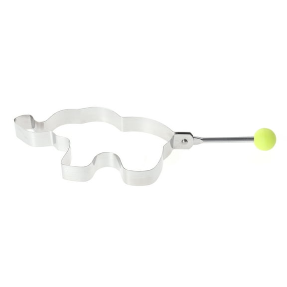 AURARMLET Elephant Shape Egg Frying Mold Stainless Steel Pancake Ring with Heat Resistant Handle