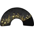 thumbnail image 2 of Music Notes Soft Cat Dog Recovery Collar Adjustable Cat Cone Wound Healing Protective After Surgery for Pet Cones After Surgery, 2 of 7