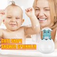 thumbnail image 5 of Juguetes de baño para niños, juguetes de relojería con chorro de agua, juguetes de natación con chorro de agua, juguetes divertidos para niños y niñas, juegos de baño y piscina (dinosaurio azul) ER, 5 of 5
