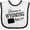 White and Black, variant on Inktastic Someone in Wyoming Loves Me Boys or Girls Baby Bib