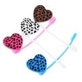 thumbnail image 3 of FESTFENDS 4Pcs Heart Shaped Silicone Straw Covers for Protective Cover and Plug 3.14X0.98X0.59in, 3 of 8