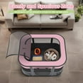 thumbnail image 6 of BEBANG Pet Playpen for Dog Cat Rabbit, Portable Foldable Exercise Pen Tent, Breathable Shade Cover, Indoor Outdoor Travel Use, 6 of 8