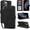 Black, variant on for iPhone 11 Case Wallet,4 Card Slots Holder [RFID Blocking] Soft PU Leather Cover,Wrist Strap,Shockproof Protective Stand Magnetic Flip Cases for iPhone 11 (Green)