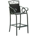 thumbnail image 1 of International Caravan Valencia Tabouret de Bar 32" en Chocolat (Lot de 2), 1 of 2