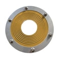thumbnail image 2 of Burner Jack Techo de techo de silicona Flatina Silicona Acero inoxidable Tienda redonda Basos Flú Bolón de techo de techo para acampar para acampar, 2 of 8