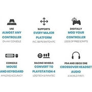 CronusMAX External Controller Accessories for XB/PS/Switch/PC, Black