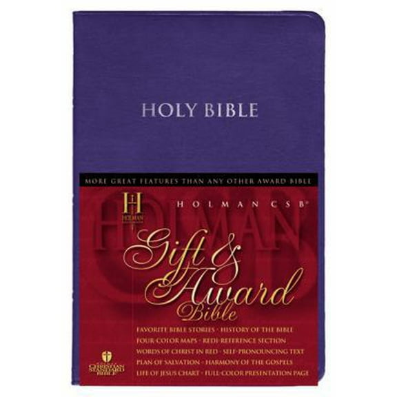 Pre-Owned HCSB Gift & Award Bible, Black Imitation Leather (Unknown) 158640069X 9781586400699