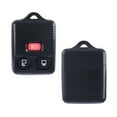 thumbnail image 1 of 2pcs Replacement Keyless Entry Key Fob Clicker Transmitter 3 Button (Black), 1 of 5