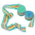 thumbnail image 3 of Sour Belt Candy | Made w/ Real Fruit Rainbow Delicoius Chewy Tape Candy | Great For Birthday Gift Movie Night Snack Travel Camping Holiday Kids Summer Treat (2 Bags Plus Muchai Card Box), 3 of 3