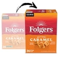 thumbnail image 5 of Folgers Buttery Caramel Artificially Flavored Coffee, Keurig K Cup Pods, 24 Count Box, 5 of 13