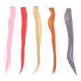thumbnail image 1 of Highlights Hairpiece, Exquisite Clip In Hairpiece 5pcs Straight  For Daily Life Party, 1 of 8