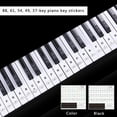thumbnail image 4 of Savlot Piano Keyboard Stickers for 37/ 49/ 61/ 88 Key Keyboards Colorful Bigger Letter,Thinner Material, Removable Transparent for Kids Beginners Piano Practice Learning, 4 of 9