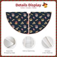 thumbnail image 3 of Sikiie Fast Food Nativity Christmas Tree Skirt, Jesus Christian Winter Holiday Tree Mat Decoration(30-48IN)30", 3 of 6