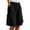 Black, variant on Relaxed Fit Bermuda Cargo Shorts for Women High Waist (Navy XL)