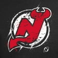 thumbnail image 3 of Men's Black New Jersey Devils Splatter Logo T-Shirt, 3 of 4