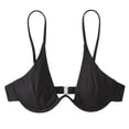 thumbnail image 5 of Afdoent Bikini Tops For Women Ribbed Underwire Triangle Swimsuit Swimwear Bikini Tops Bathing Suit Top, 5 of 8