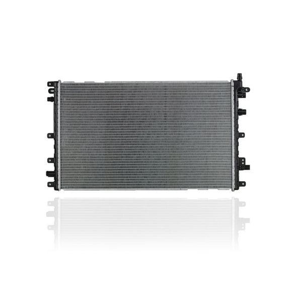 Inverter Cooler/Radiator - Nissens Fit/For 13302 11-15 Chevrolet Volt 1.4L L4 Auxiliary - Plastic Tank Aluminum Core, 1-Row