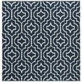 thumbnail image 6 of SAFAVIEH Montauk Raeyln Geometric Cotton Area Rug, Navy/Ivory, 6' x 6' Round, 6 of 10