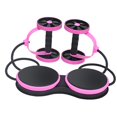 thumbnail image 4 of de Ejercicios Cuerda para arrojar de Cuerda para Ejercicios Rueda Doble para Entrenador de Brazos Entrenador de Piernas Entrenador de E Rosado, 4 of 8