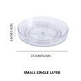 thumbnail image 2 of Fiudx Organizador de Despensa de 9.2 Pulgadas, Estante de 3 Niveles para Ahorrar Espacio, Diseño de Pet Transparente, Rotación de 360 Grados, Organizador para Gabinetes de Cocina, Multiusos, Fácil In, 2 of 2