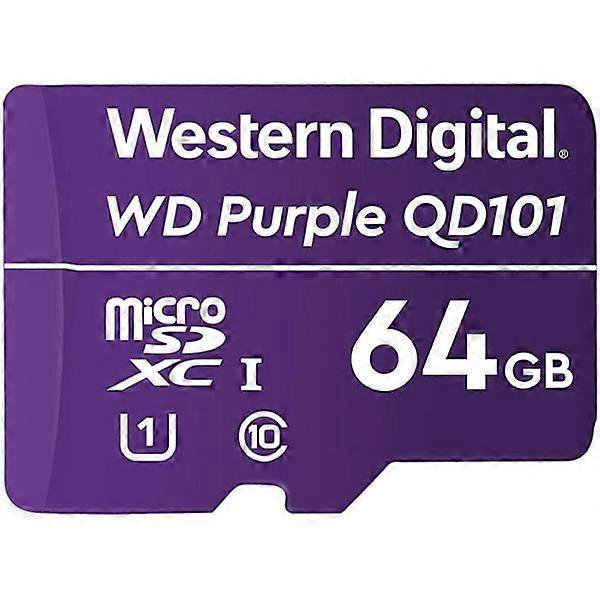 WD Purple 64 GB MicroSD Card - WDD064G1P0C