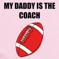 thumbnail image 2 of CafePress - My Daddy Is The Coach Football Body Suit - Long Sleeve Cotton Baby Bodysuit, 2 of 4