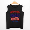 thumbnail image 3 of USA 250th Anniversary Men'S Muscle T-Shirt, Sleeveless, Muscle Tank Tee Top 3XL, 3 of 7