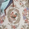 thumbnail image 6 of SAFAVIEH Chelsea Serenity Botanical Wool Area Rug, Creme/Black, 5'3" x 8'3", 6 of 11