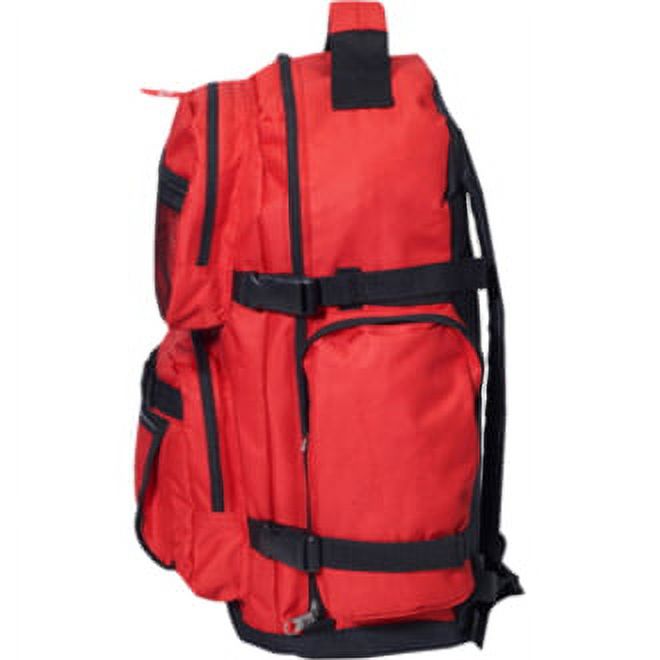 Everest Unisex Oversize Deluxe Backpack Red Black - image 3 of 4