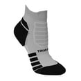 thumbnail image 3 of True Step - Athletic Socks for kids 2 -pack, Medium (Youth Sizes 12-3 / 6-10 years) 2 pack with Gray & Red, 3 of 5