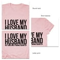 thumbnail image 4 of Camisa con letras para mujer, camisa con alfabeto para mujer, camisa de manga corta para mujer, camisa con cuello redondo para mujer, mejora tu experiencia, 4 of 5