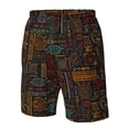 thumbnail image 4 of Fotbe Polynesian Turtles Trajes de Baño Estampados para Hombre, Shorts de Verano de Secado Rápido, Ropa de Playa, Bañadores-Small, 4 of 6