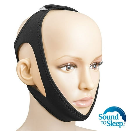 SoundtoSleep Anti Snoring Chin Strap - Rated #1 Snore Stopper - Simple Yet Effective Anti-Snore Device & Sleep Aid - Ultimate Solution to Relieve Snoring, Best Jaw Strap for Instant Snore