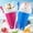 Blue&Pink, variant on 2Pack Slushie Maker Cup, Quick Magic Squeeze Smoothies Cup, DIY Frozen Slushy Cups, Juice Milk shake Yogurt Ice Cream Maker, Double Layers Cooling Cups, Cool Fun Gifts (Blue&Pink)