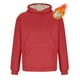 thumbnail image 5 of Sudadera con capucha para hombre, jersey de cuello alto, elástico, de color liso, de poliéster., 5 of 8